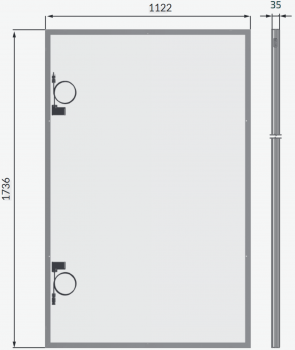 Solarmodul Heckert monokristallin NeMo® 4.2 80 M 400 AR (A) Black Frame
