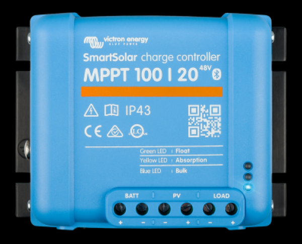 20A MPPT Solar Laderegler Victron SmartSolar 100/20-48 12V 24V 48V