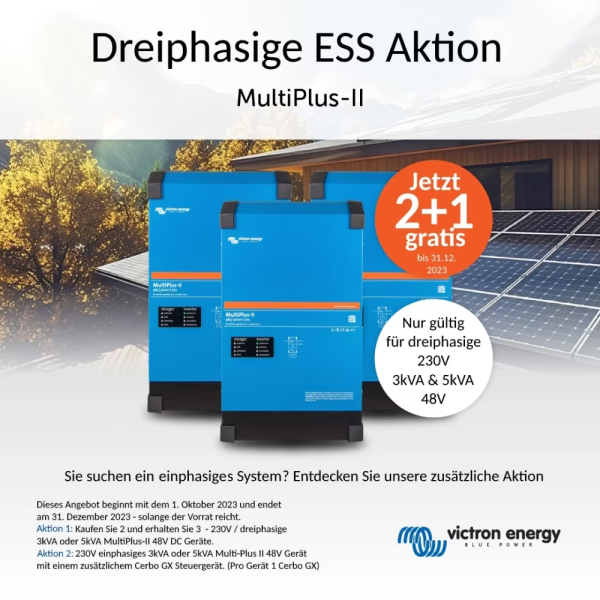 3x MultiPlus-II für den Preis von 2